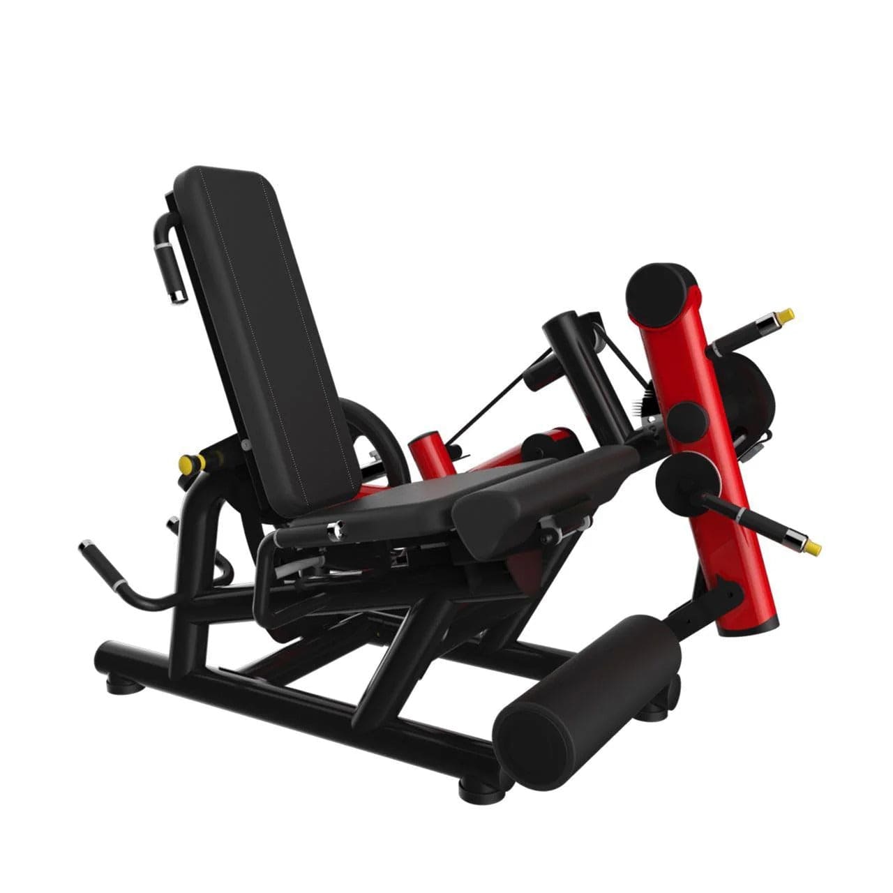 Muscle D Fitness Leg Curl Machine Power Leverage V2 Seated Leg Curl