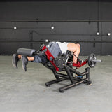Muscle D Fitness Leg Curl Machine Power Leverage V2 Seated Leg Curl