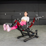 Muscle D Fitness Leg Curl Machine Power Leverage V2 Seated Leg Curl