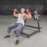 Muscle D Fitness Chest Machines Power Leverage V2 Shoulder Press