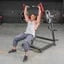 Muscle D Fitness Chest Machines Power Leverage V2 Shoulder Press