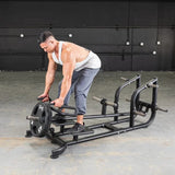 Muscle D Fitness Chest Machines Power Leverage V2 T-Bar Row
