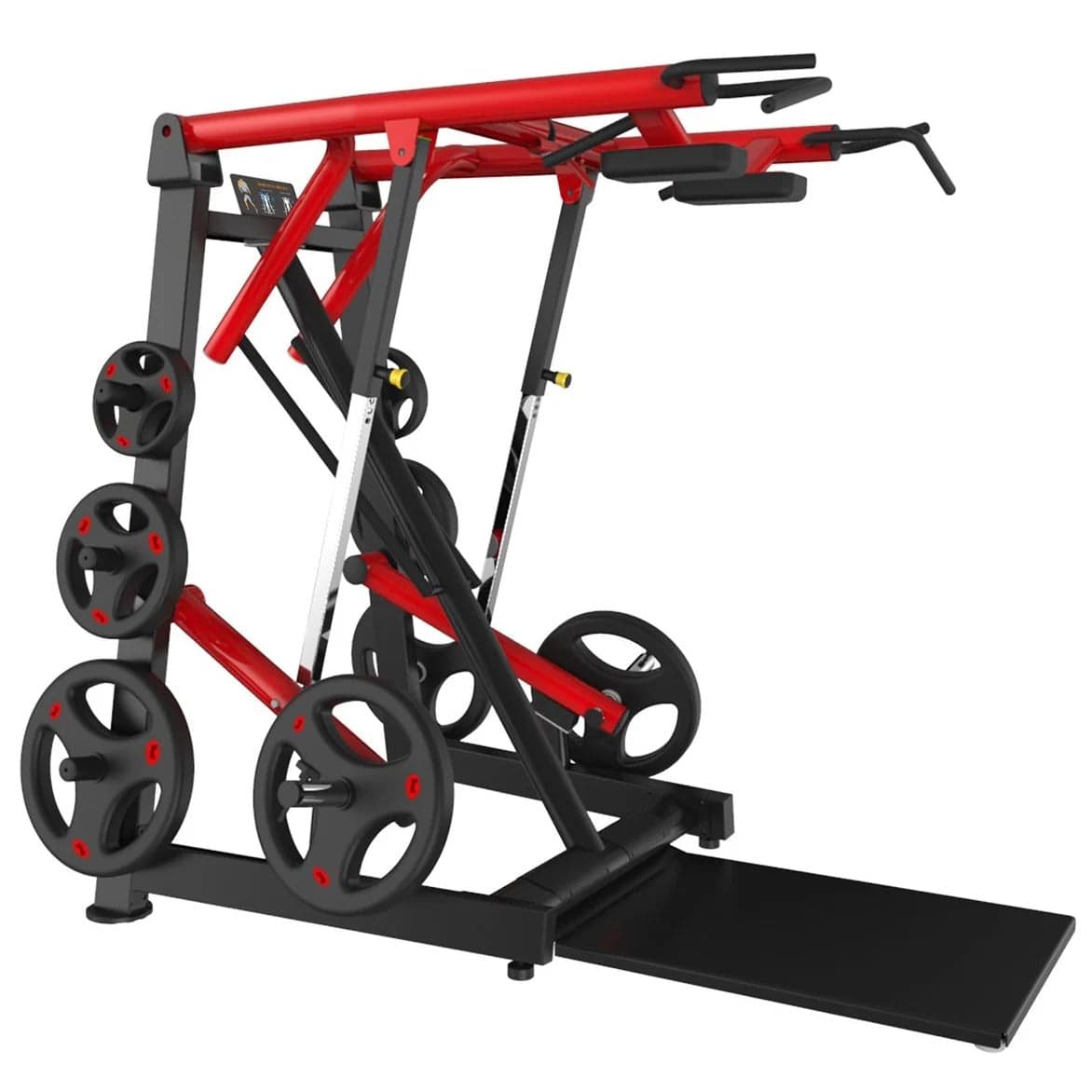Muscle D Fitness Shoulder & Calf Machine Power Leverage V2 Viking Press / Calf