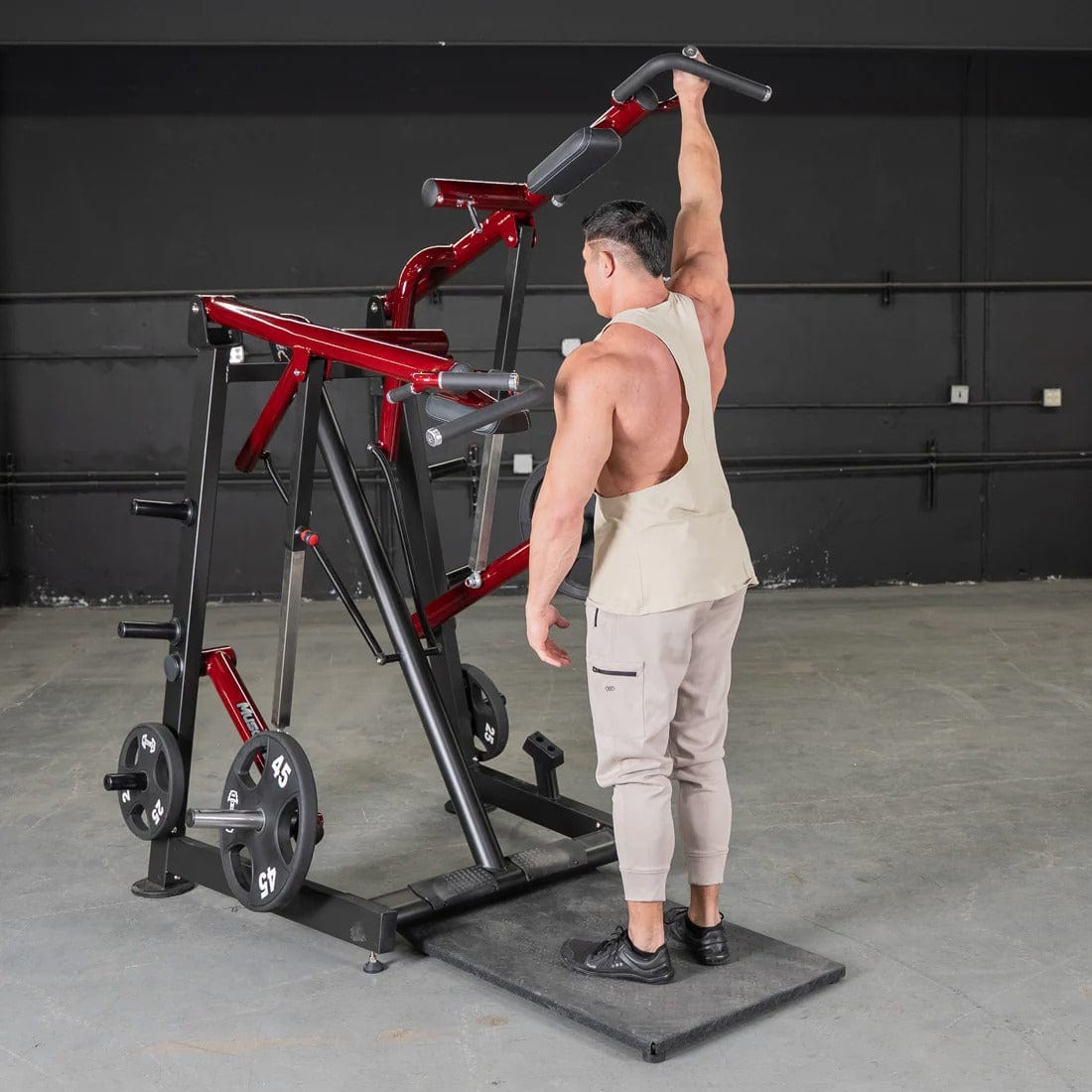 Muscle D Fitness Shoulder & Calf Machine Power Leverage V2 Viking Press / Calf
