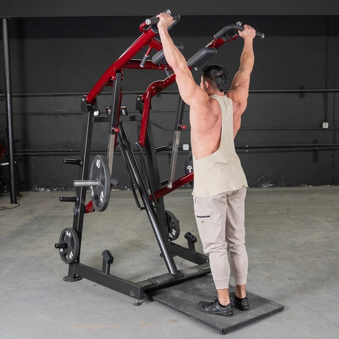 Muscle D Fitness Shoulder & Calf Machine Power Leverage V2 Viking Press / Calf