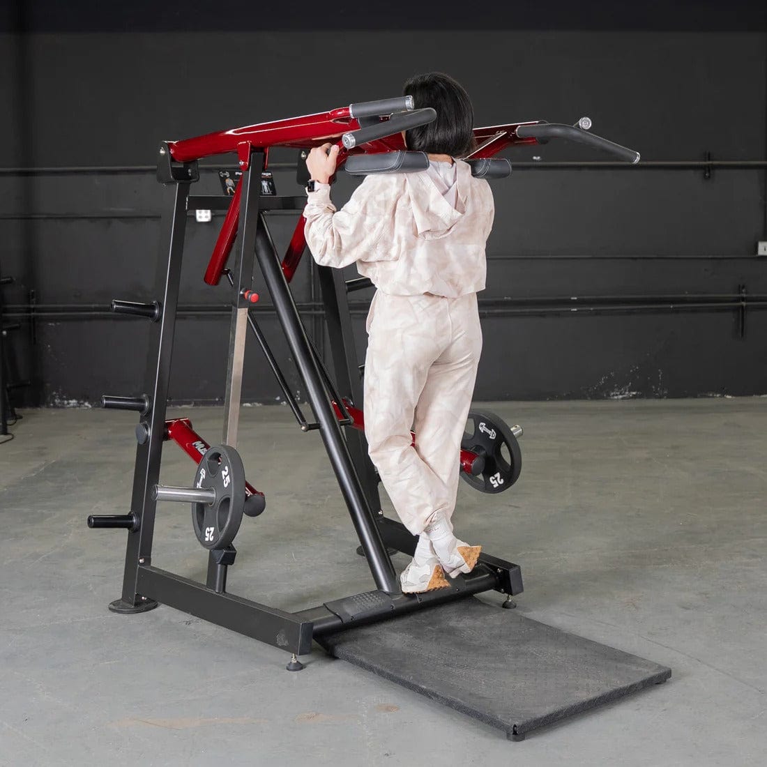 Muscle D Fitness Shoulder & Calf Machine Power Leverage V2 Viking Press / Calf