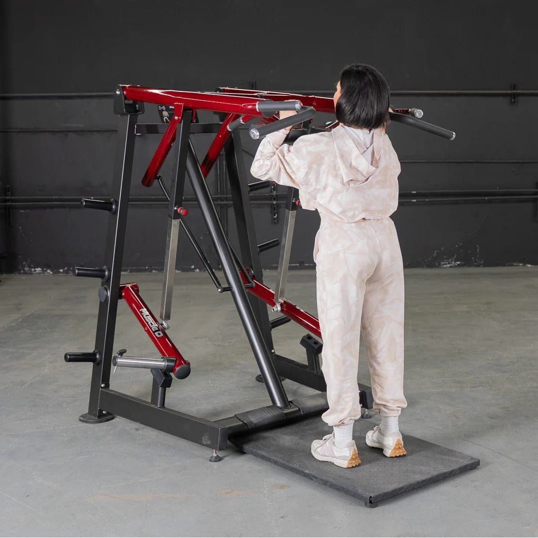 Muscle D Fitness Shoulder & Calf Machine Power Leverage V2 Viking Press / Calf