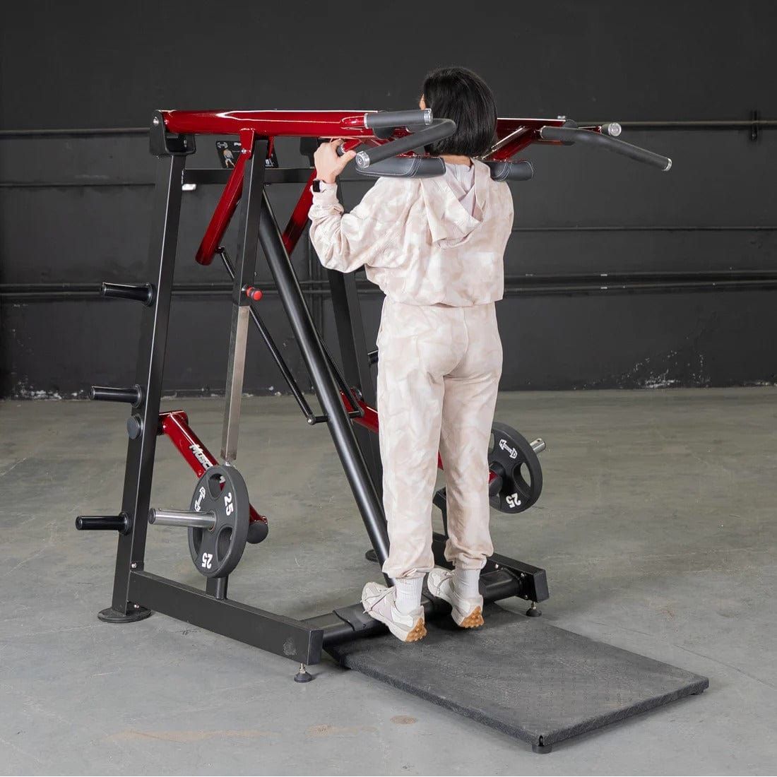 Muscle D Fitness Shoulder & Calf Machine Power Leverage V2 Viking Press / Calf