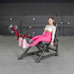 Power Leverage Leg Extension Machine 59" x 46" x 46