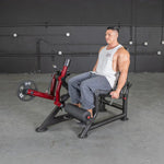 Power Leverage Leg Extension Machine 59" x 46" x 46