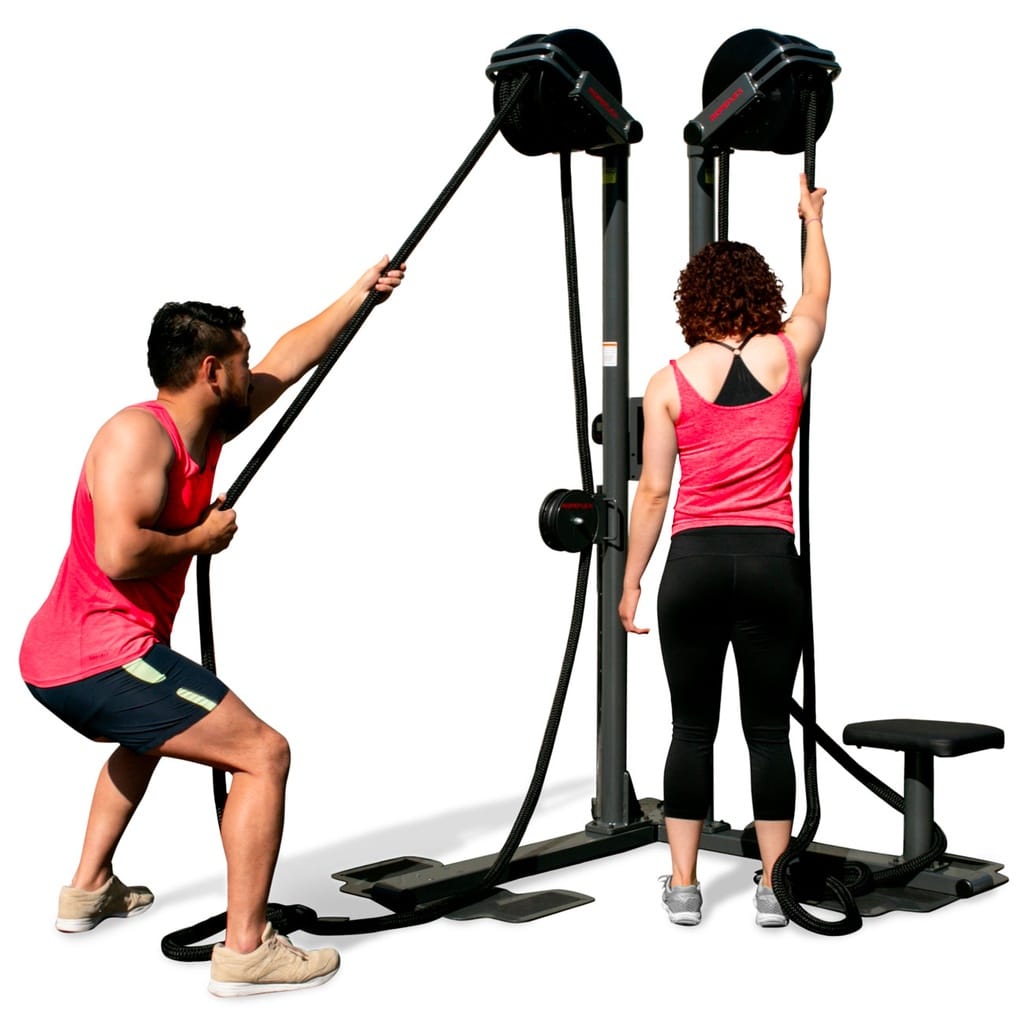 Ropeflex Rope Machines Ropeflex RX2500D Dual Station Upright Infinity Rope Trainer