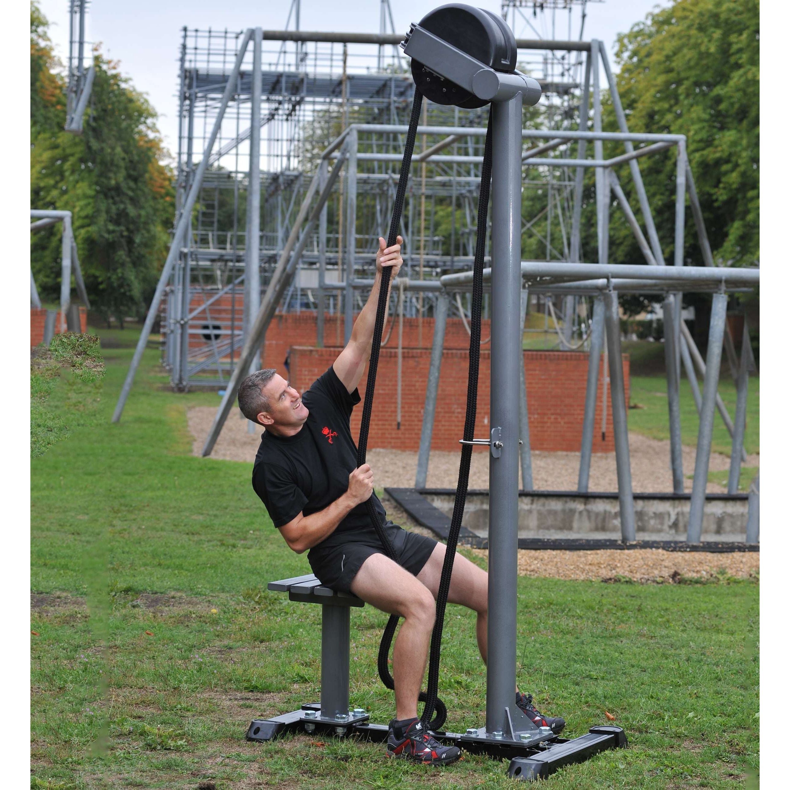 Ropeflex RX5500 Oryx 2 Outdoor Vertical Rope Trainer – Iron Zone Gyms