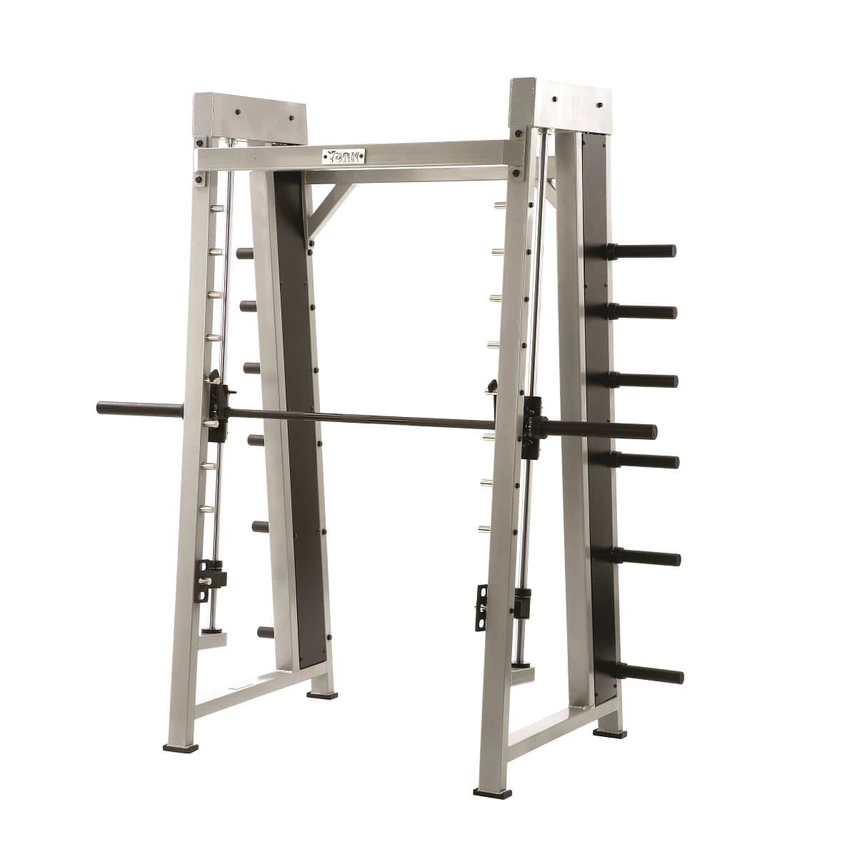 STS Smith Machines Silver York STS Counter Balanced Smith Machine