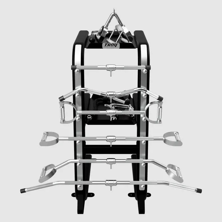 Troy Fitness Cable Machine Attachments Storage Troy Accessory Rack