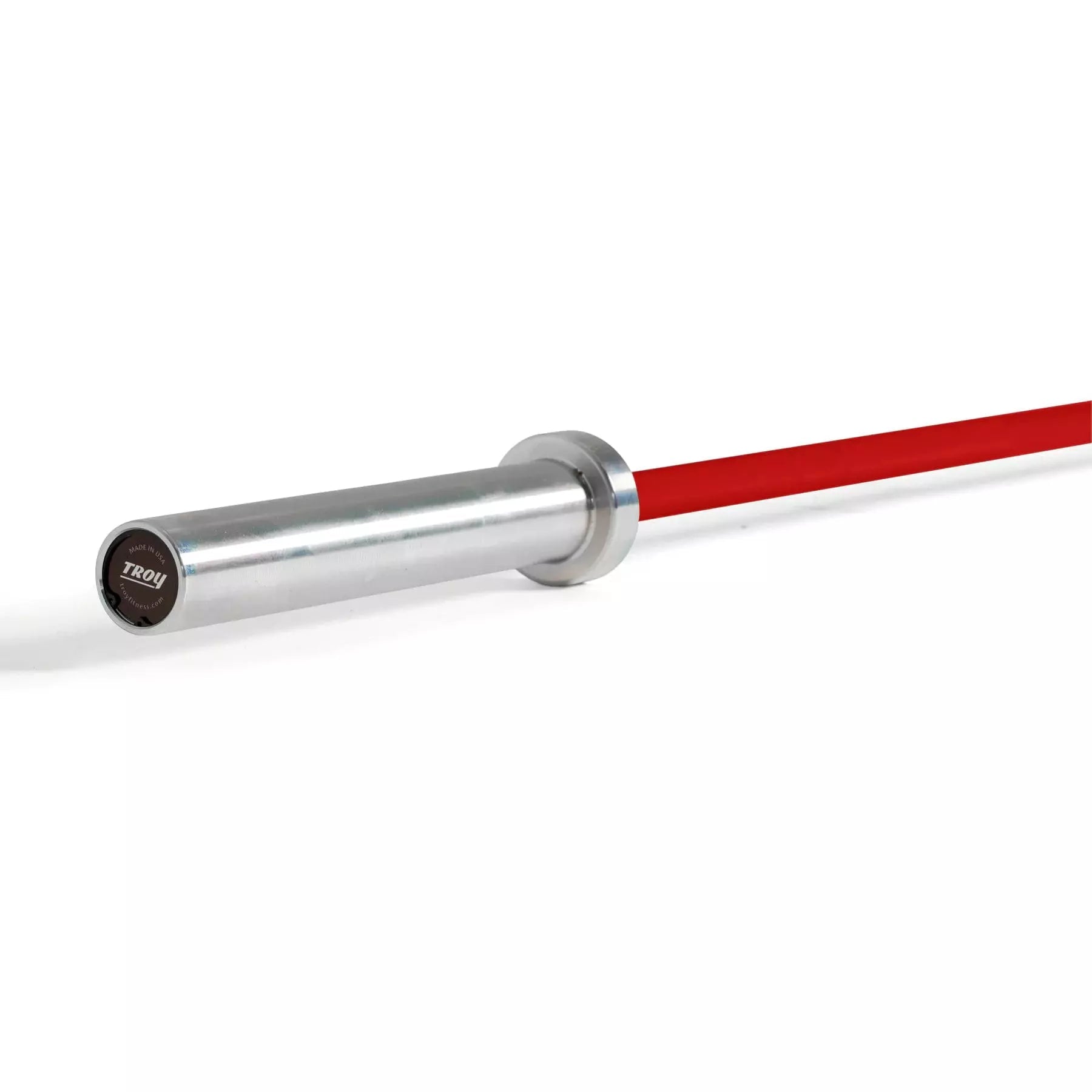 Troy Fitness Weight Bars USMC Red Troy Blackwing Cerakote Olympic Bar