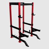 Troy Fitness Power Rack Red / 4 Uprights/6 Crossmembers Troy Power Rack