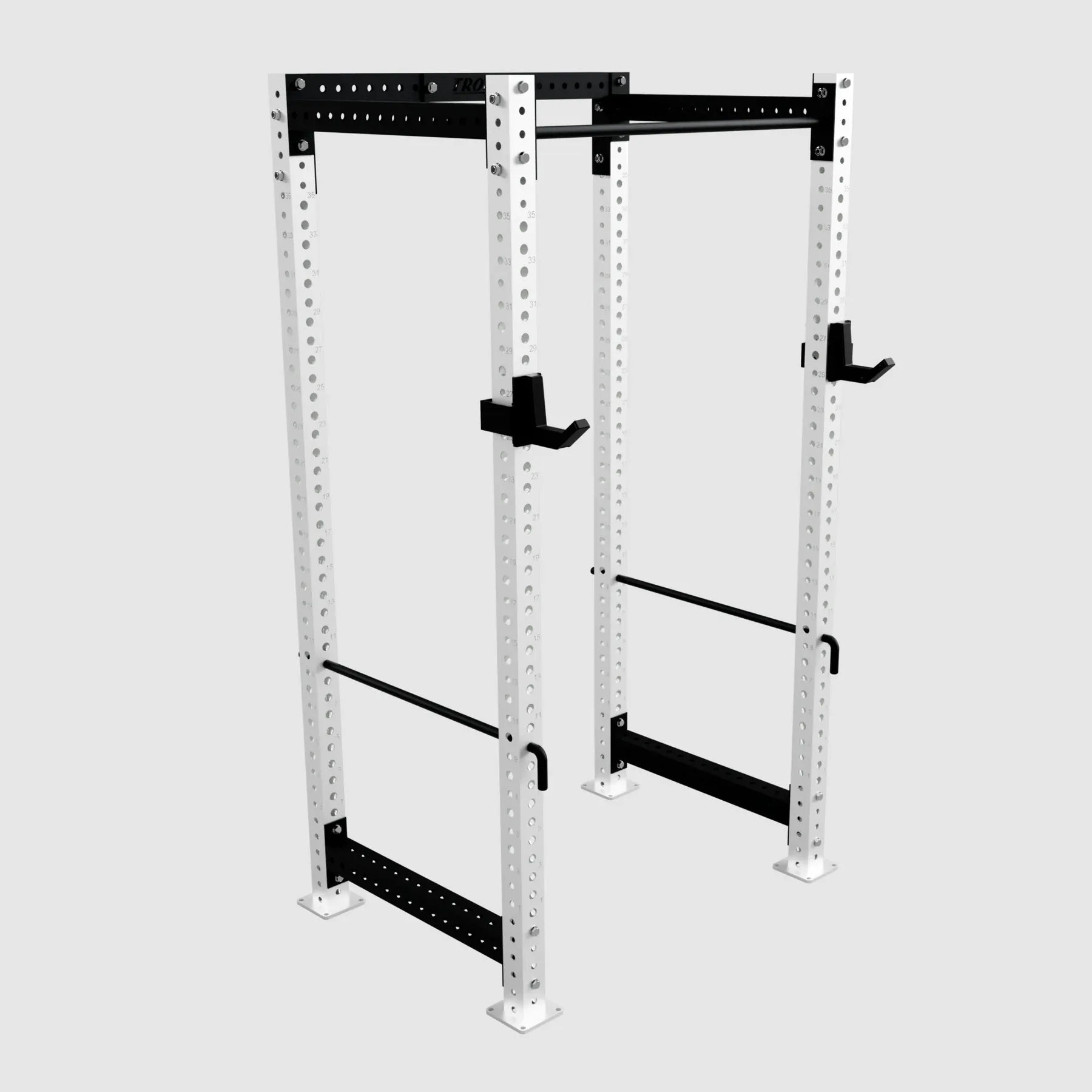 Troy Fitness Power Rack White / 4 Uprights/5 Crossmembers Troy Power Rack