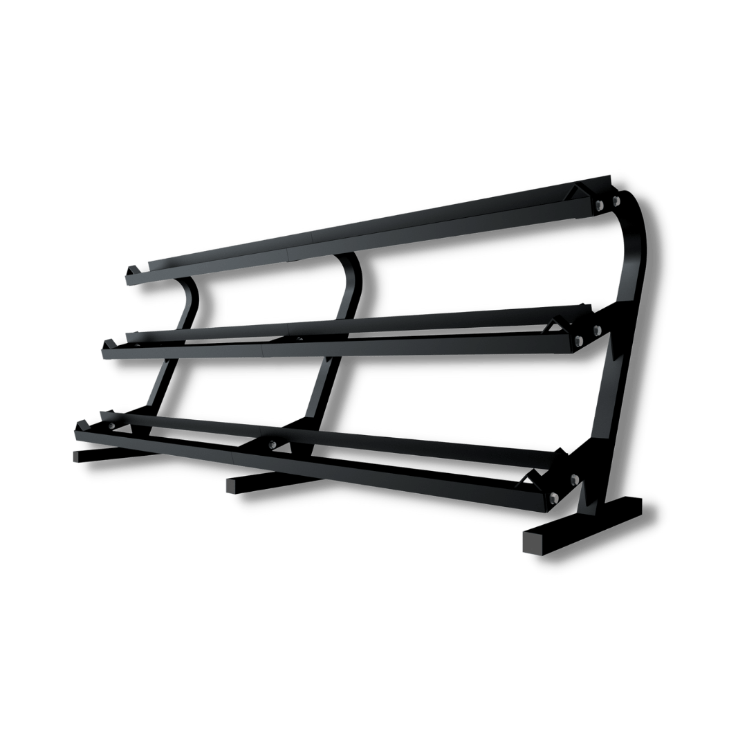 VTX Dumbbell/Kettlebell Racks VTX 3-Tier Horizontal Dumbbell Rack