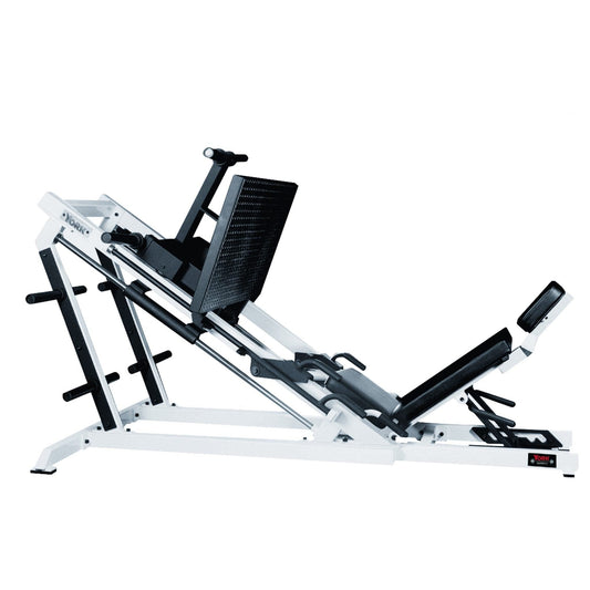 York Weight Lifting Machines $ Racks White STS 35 Degree Leg Press Machine