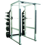 York Power Rack White STS Power Rack with Hook Plates