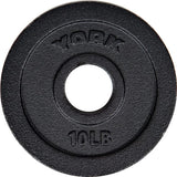 York Olympic Weight Plates 10 lb York 2" Cast Iron Olympic Weight Plate