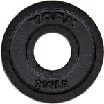 York Olympic Weight Plates 2.5 lb York 2" Cast Iron Olympic Weight Plate