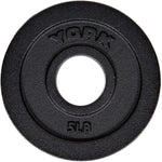 York Olympic Weight Plates 5 lb York 2" Cast Iron Olympic Weight Plate