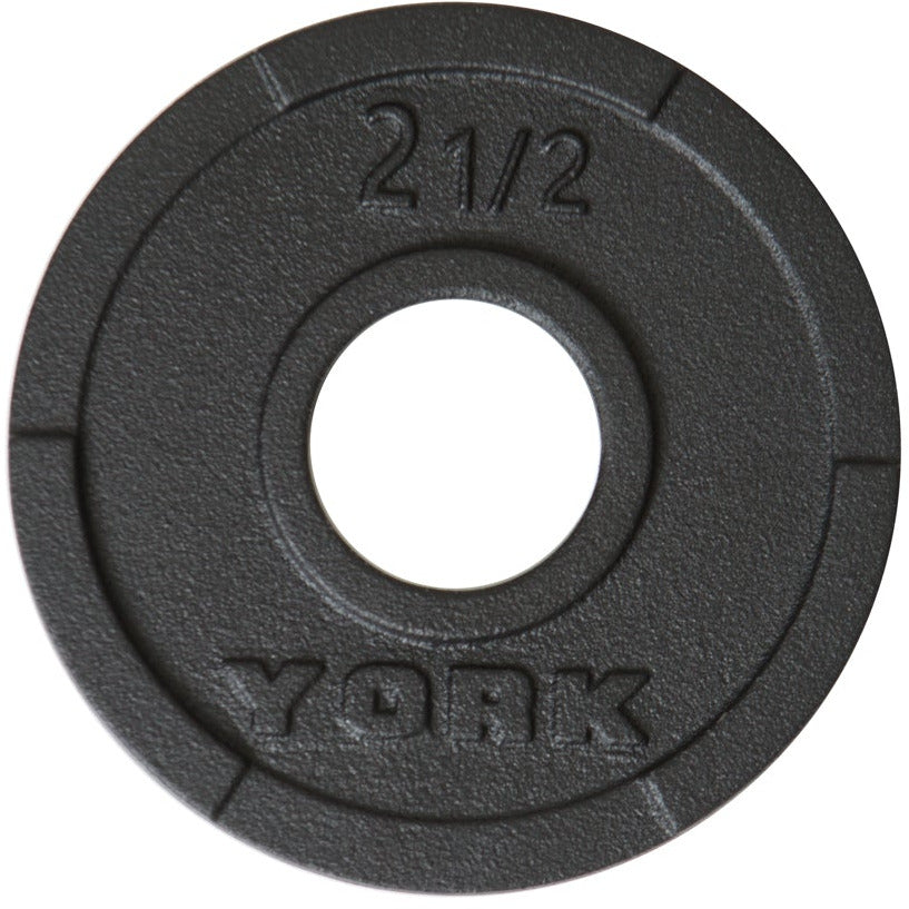 York Olympic Weight Plates 2.5 lb York 2" G-2 Cast Iron Olympic Weight Plate