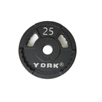 York Olympic Weight Plates 25 lb York 2" G-2 Cast Iron Olympic Weight Plate