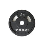 York Olympic Weight Plates 25 lb York 2" G-2 Cast Iron Olympic Weight Plate