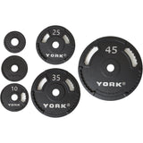York Olympic Weight Plates York 2" G-2 Cast Iron Olympic Weight Plate