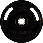 York Olympic Weight Plate York 2" G-2 Rubber Olympic Weight Plate