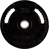 York Olympic Weight Plate York 2" G-2 Rubber Olympic Weight Plate