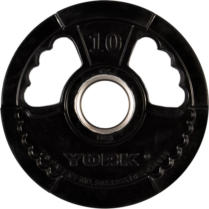York Olympic Weight Plate York 2" G-2 Rubber Olympic Weight Plate