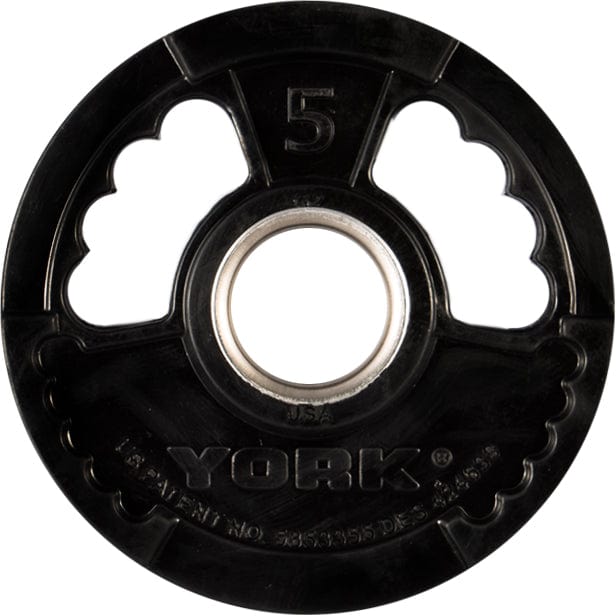 York Olympic Weight Plate York 2" G-2 Rubber Olympic Weight Plate