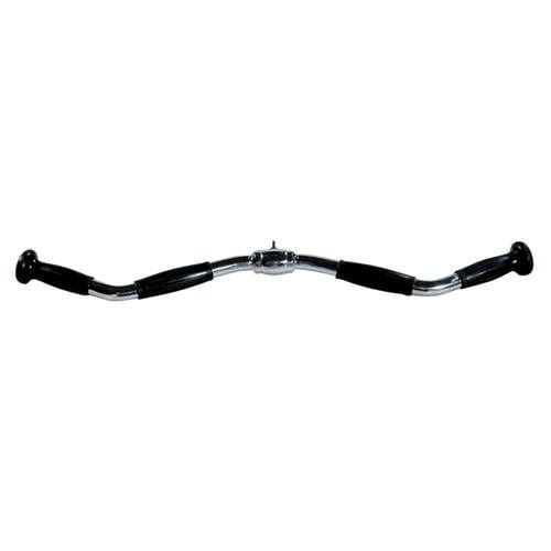 York Cable Machine Attachments York 28 Chrome Curl Bar