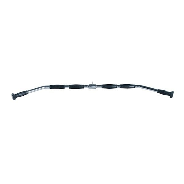 York Cable Machine Attachments York 48" Chrome Lat Bar