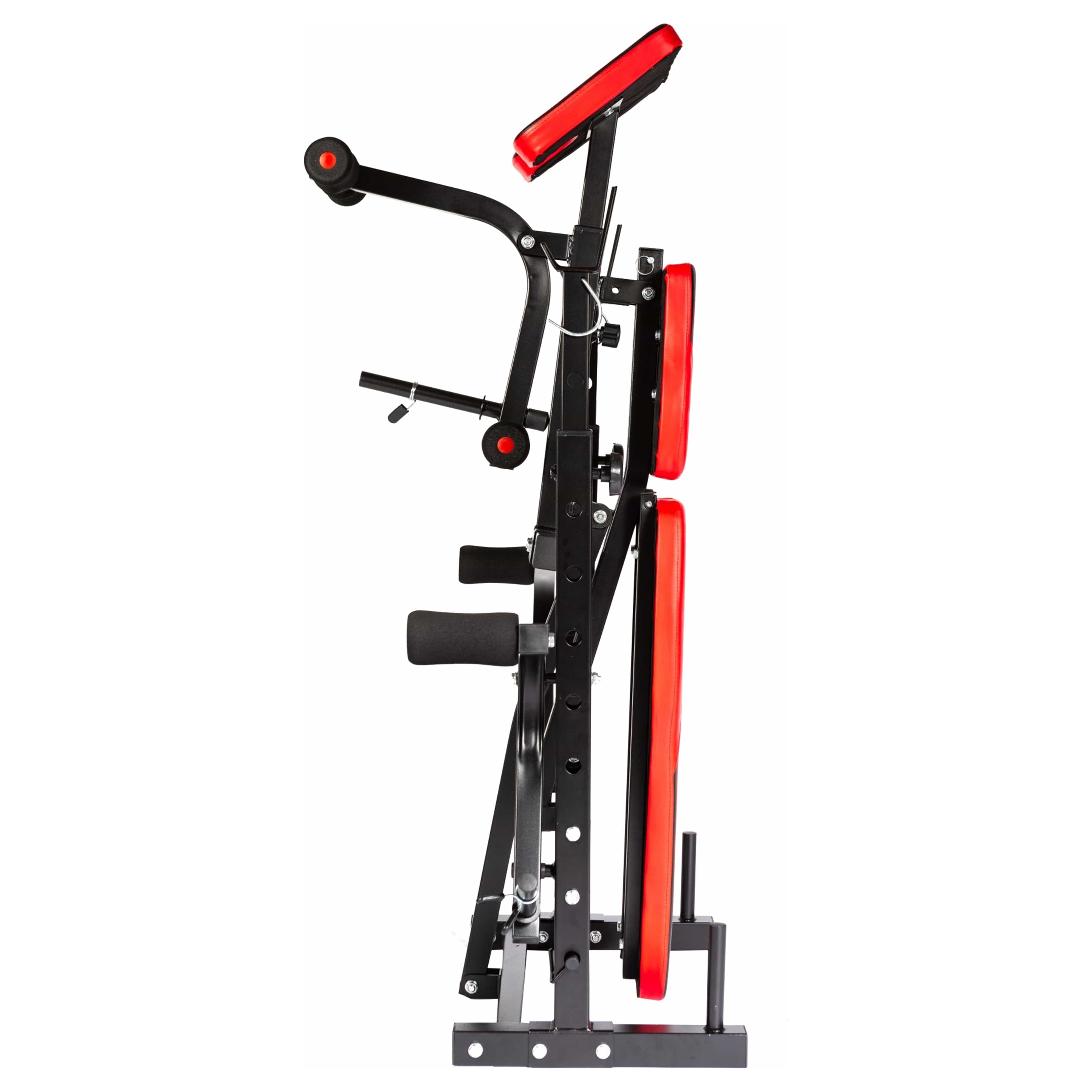 York Benches York Aspire 220 Folding Bench with Arm/Leg/Curl/Butterfly