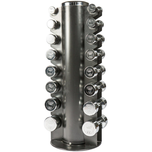 York Free Weights York Chrome Dumbbell Club Pack