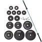 York Free Weights York Legacy Cast Iron Precision Milled Olympic Plate Set