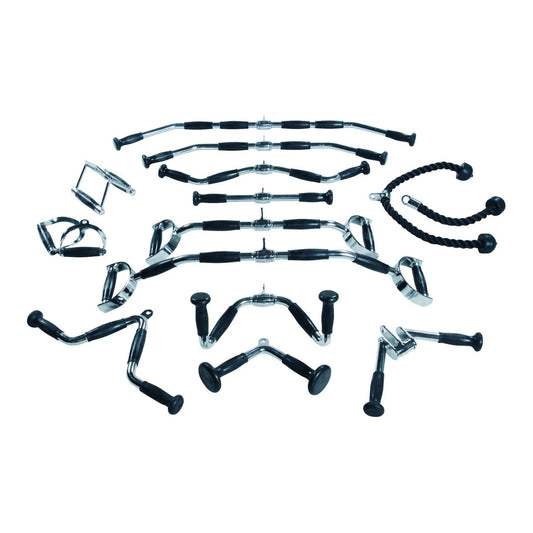 York Cable Machine Attachments York Machine Bar Set