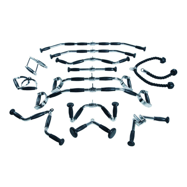 York Cable Machine Attachments York Machine Bar Set