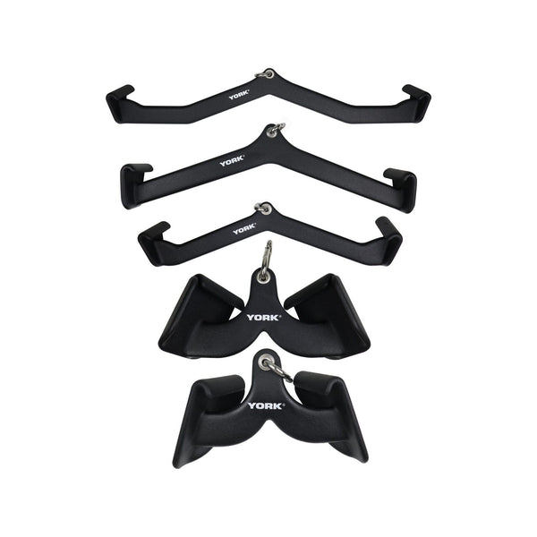 York Cable Machine Attachments York Power Grip Attachment - 5 Piece Set