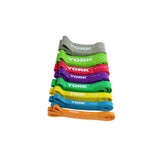 York Resistance Bands Band Set - Orange/Light Blue/Yellow/Purple York Resistance Bands