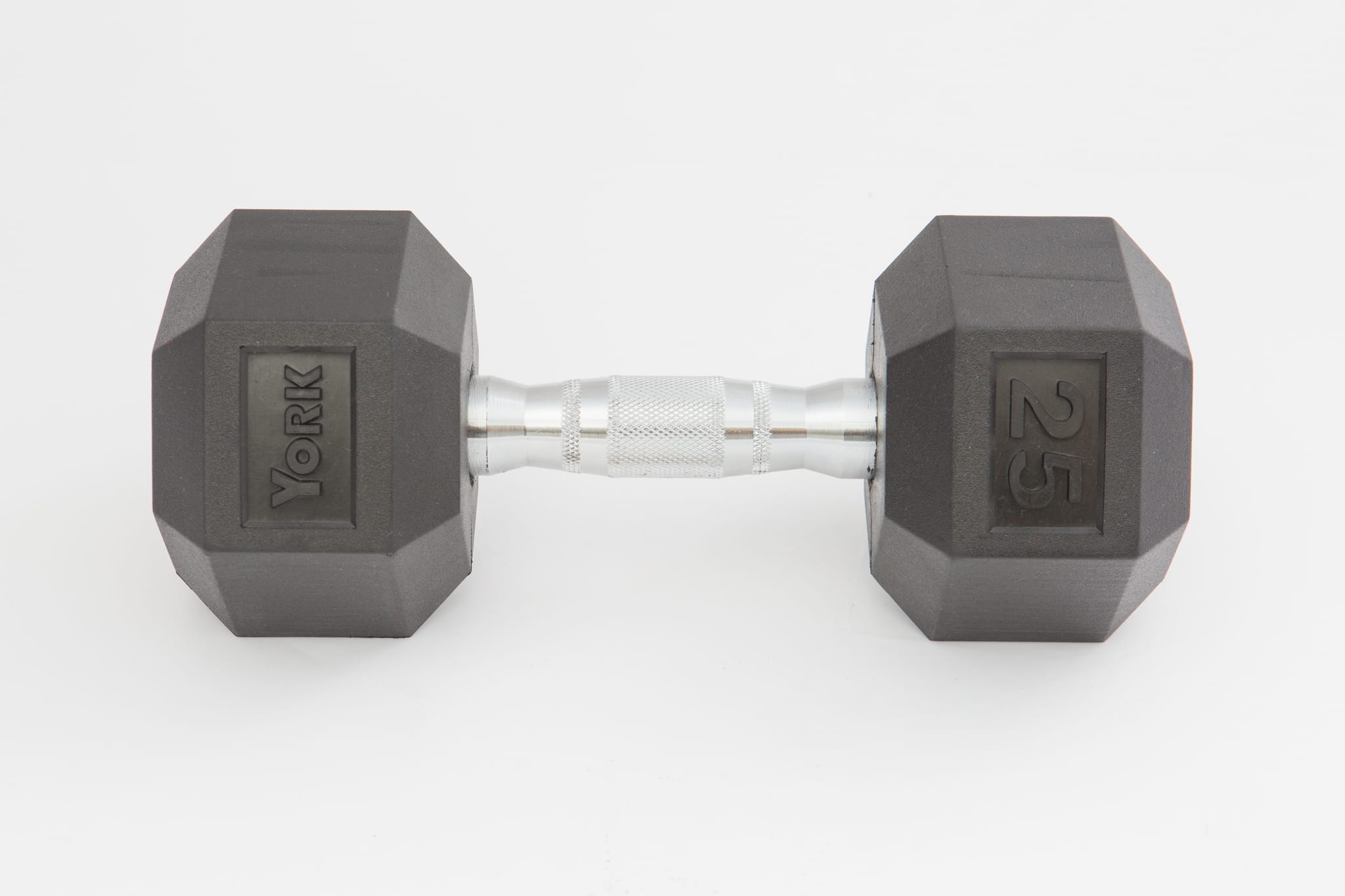 York York Rubber Hex Dumbbell