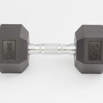 York York Rubber Hex Dumbbell