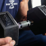 York York Rubber Hex Dumbbell