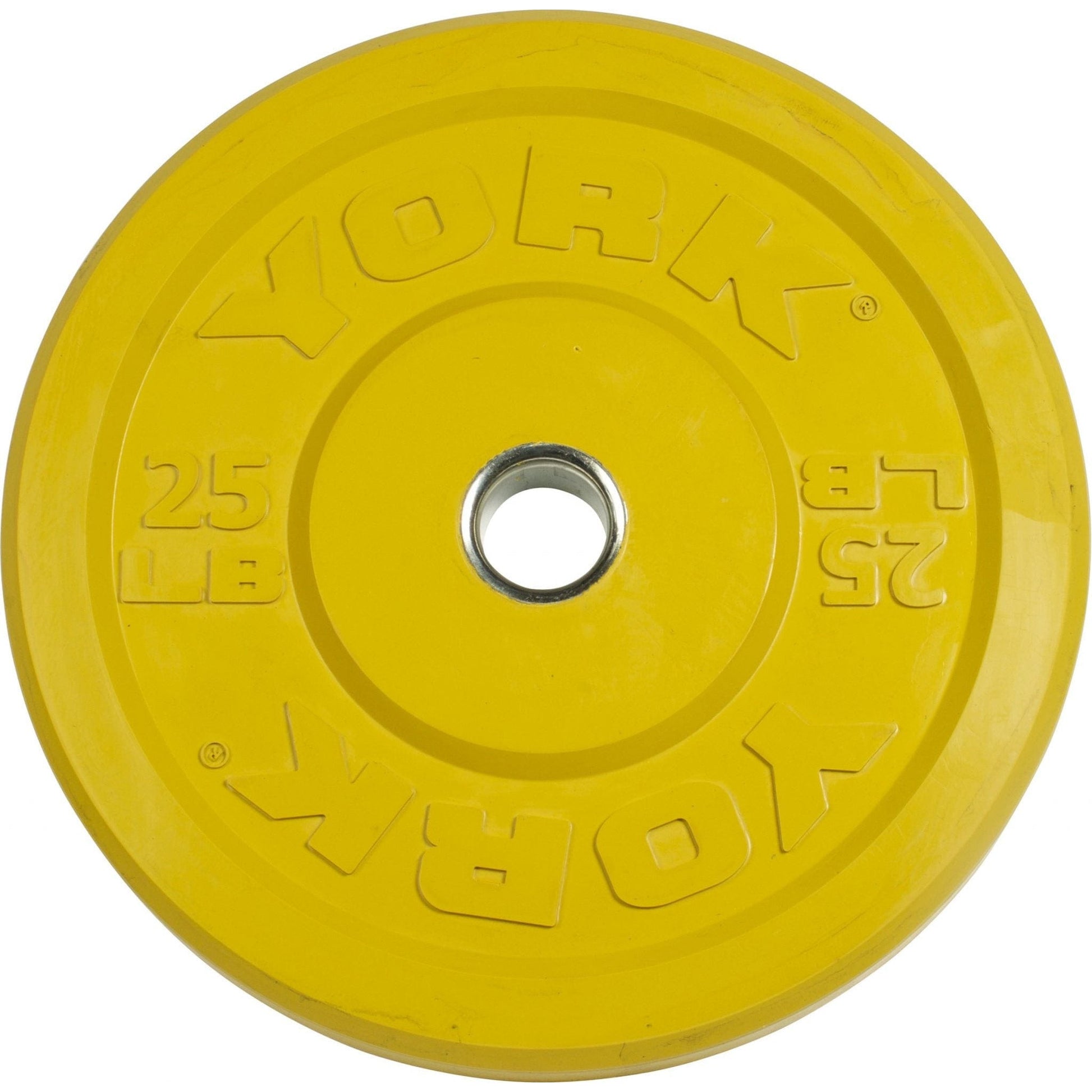 York Rubber Bumper Plates 25 lb York Rubber Training Bumper Plate (Color)