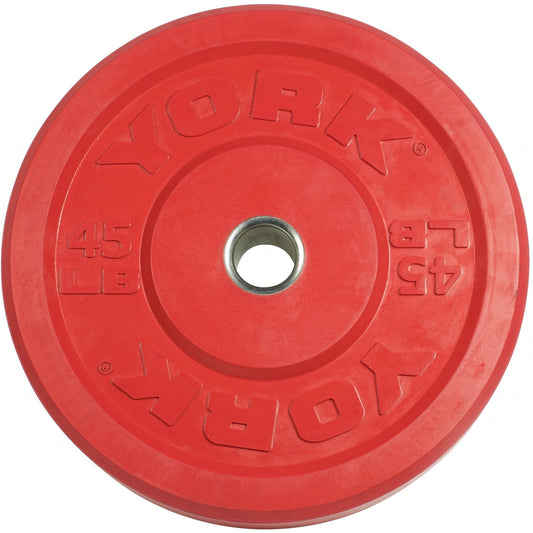 York Rubber Bumper Plates 45 lb York Rubber Training Bumper Plate (Color)