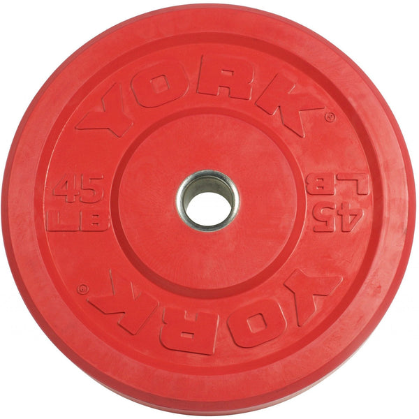 York Rubber Bumper Plates 45 lb York Rubber Training Bumper Plate (Color)